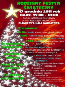 Przyjdź na świąteczny festyn do Jedliny-Zdrój