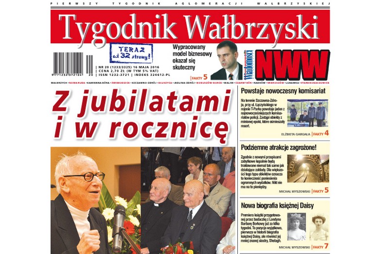 Najnowszy numer Tygodnika Wałbrzyskiego już w kioskach
