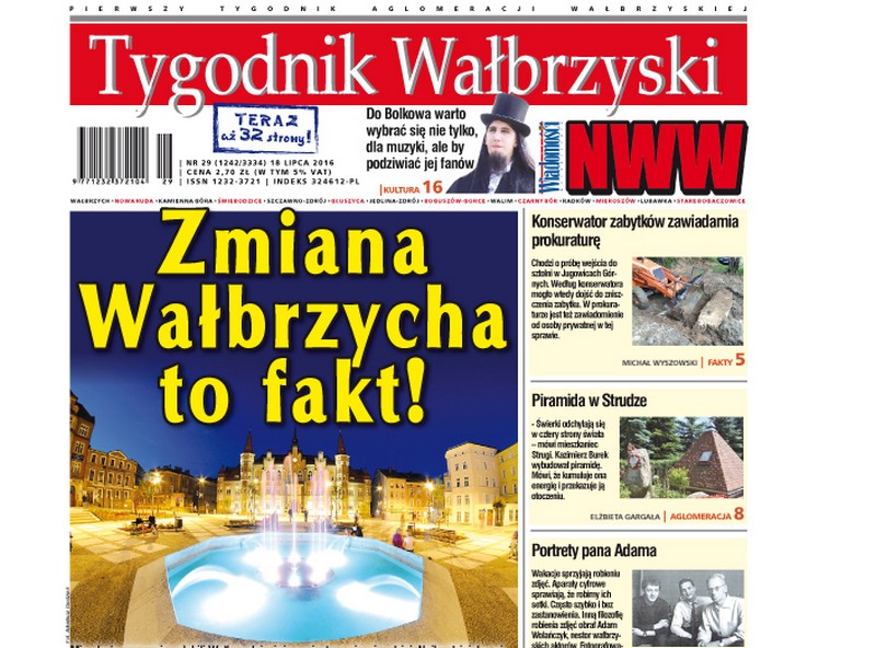 Zobacz najnowszy numer Tygodnika Wałbrzyskiego