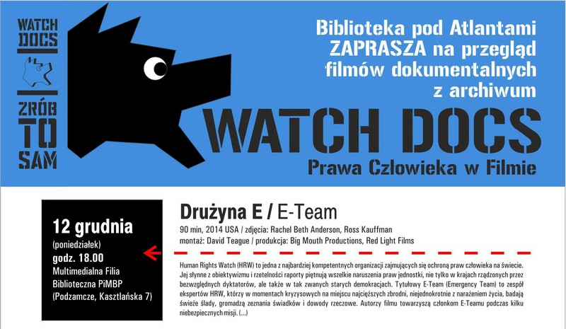 WATCH DOCS w Wałbrzychu