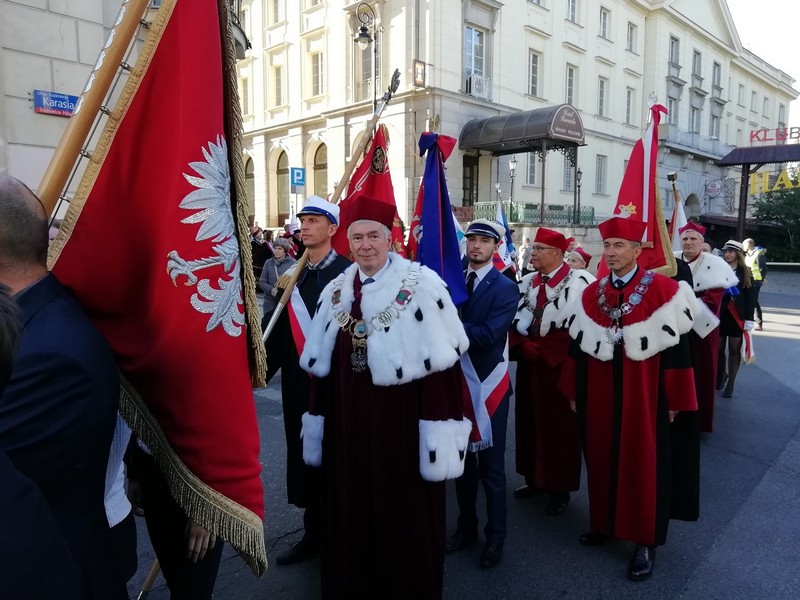 „Nasi” w Warszawie na inauguracji roku akademickiego